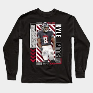 Kyle Pitts Paper Poster Version 10 Long Sleeve T-Shirt